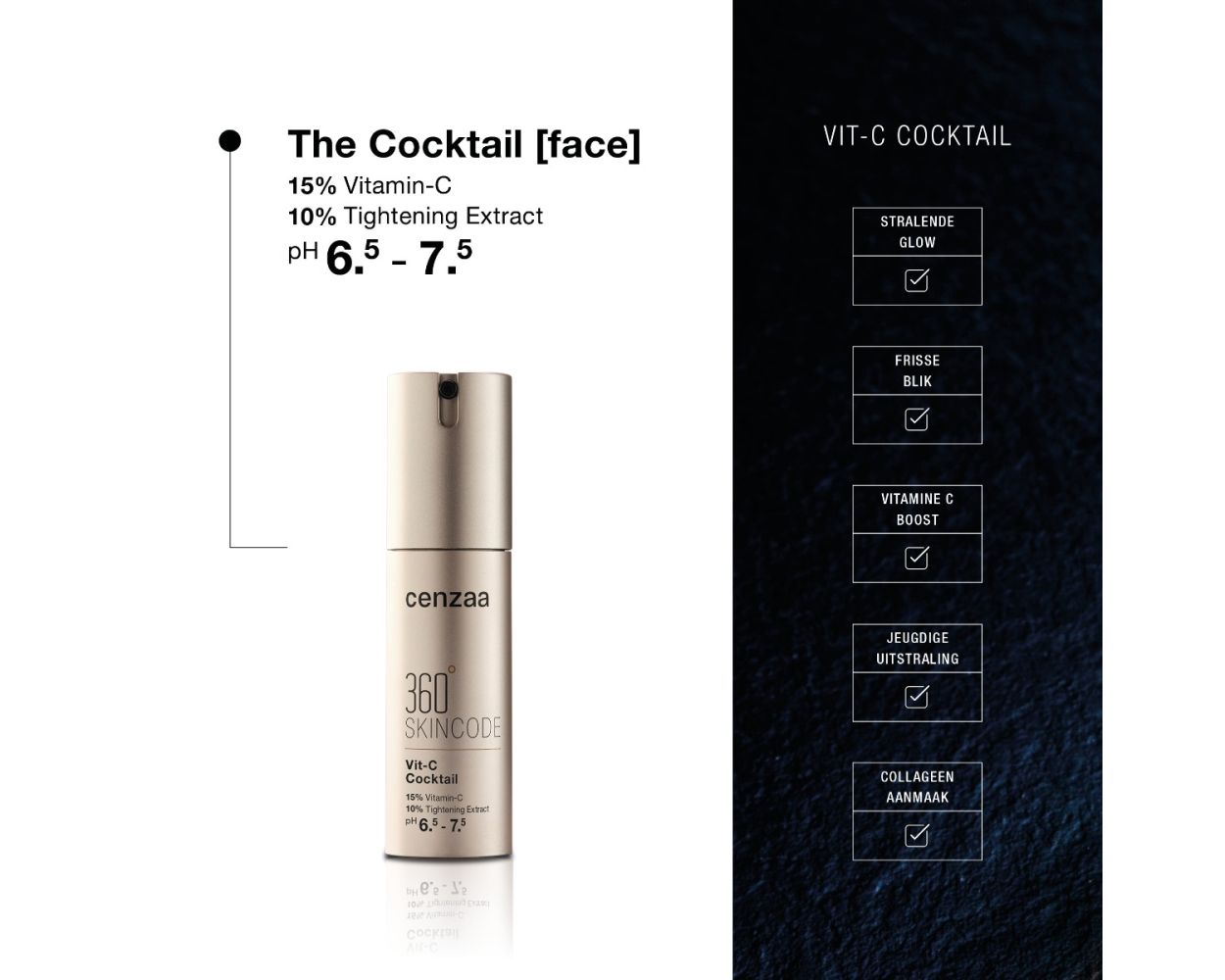 360 SKINCODE VIT-C COCKTAIL - Afbeelding 2