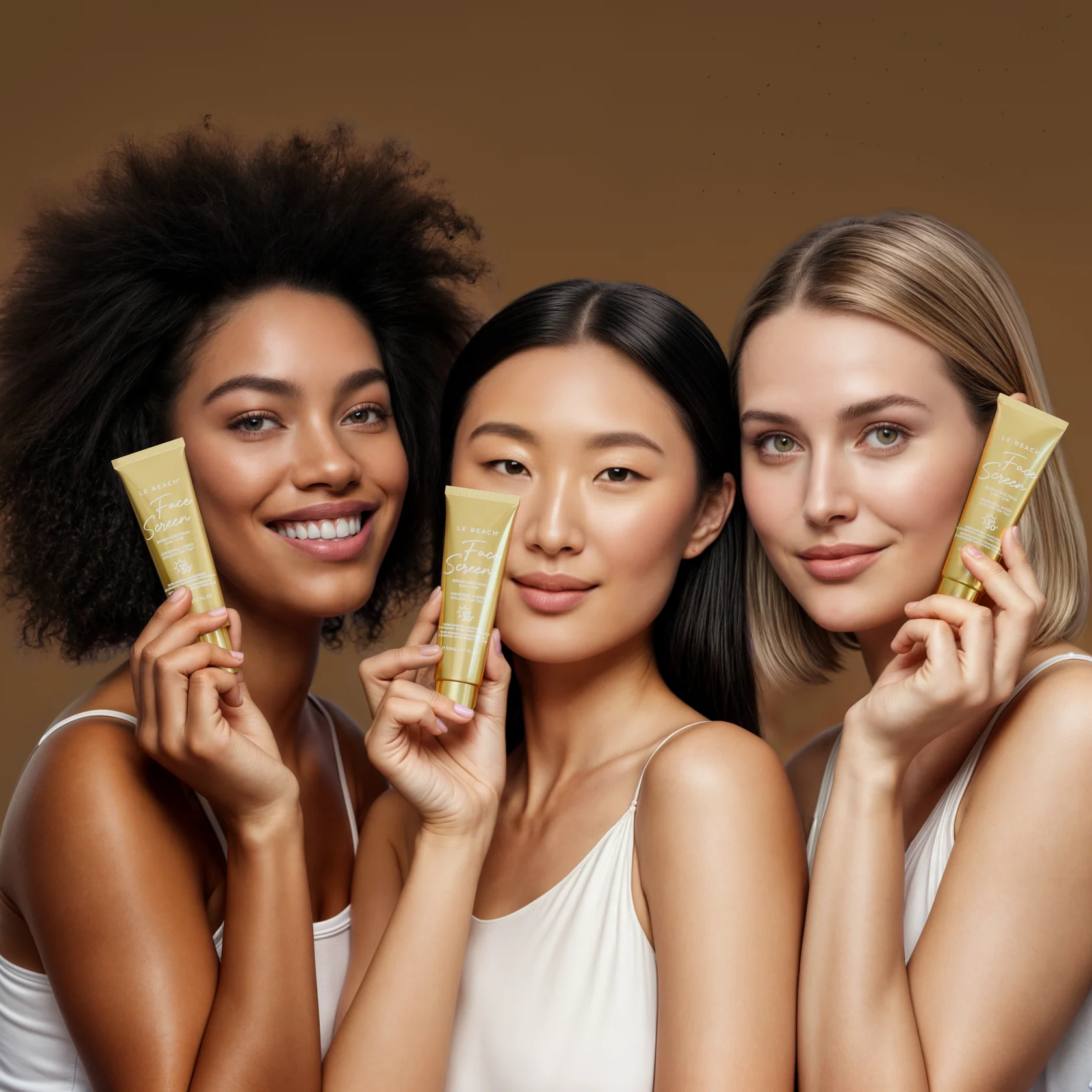 Face Screen SPF30+ TINTED GOLDEN TAN-TINT - Afbeelding 2